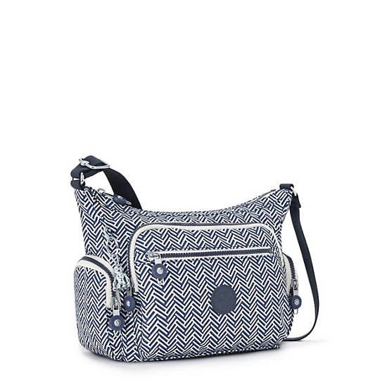 Torba Crossbody Kipling Gabbie Small Printed Szare | PL 2069OK